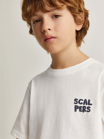 T-Shirt 'Keel' Scalpers en blanc