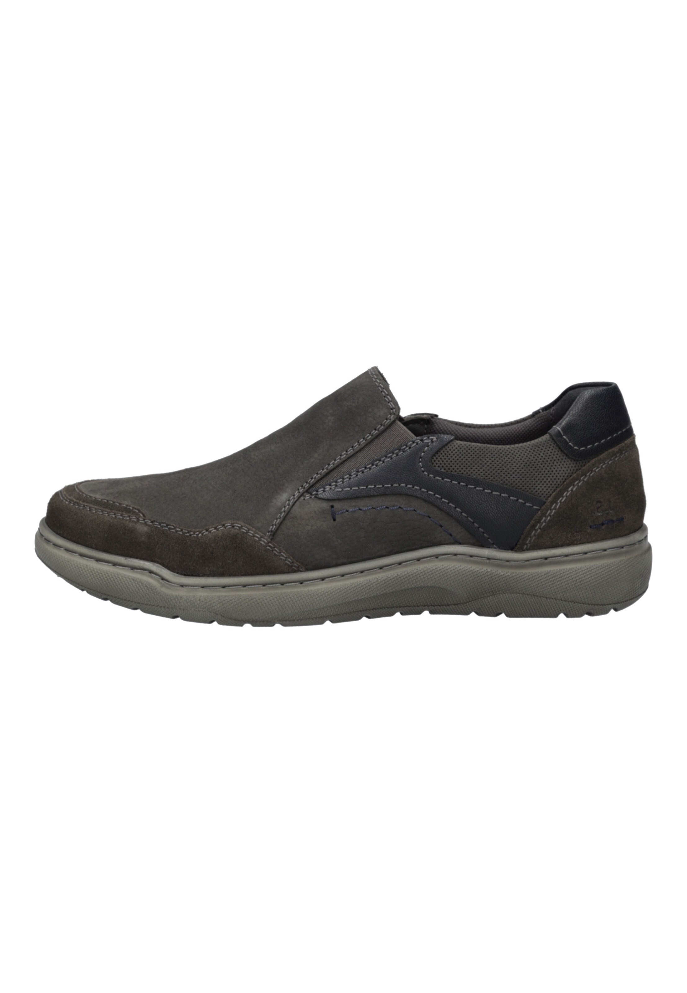 JOSEF SEIBEL Classic Flats in Grey: front