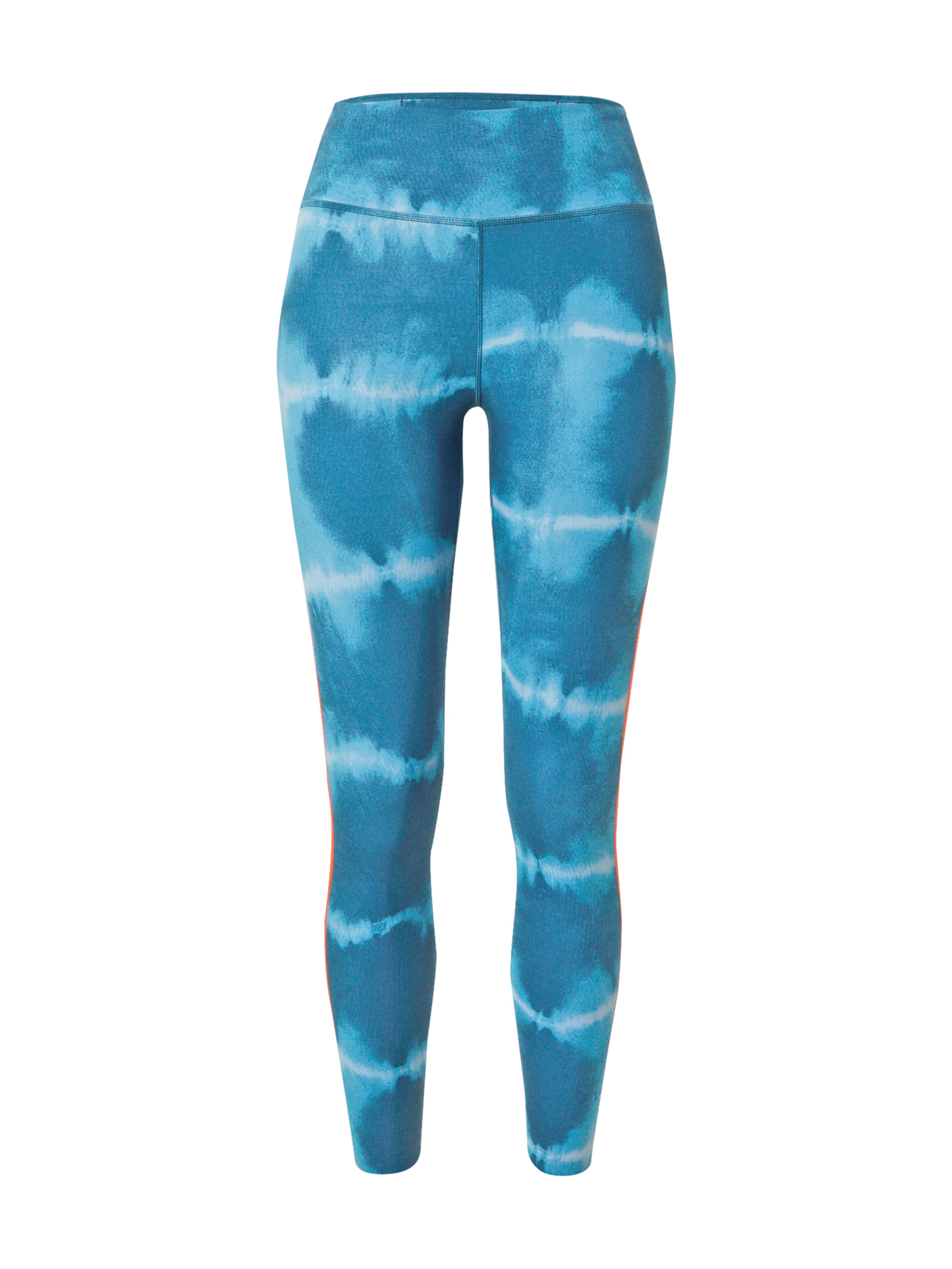 NIKE Spodnie sportowe w kolorze jasnoniebieski / benzyna / pomarańczowy / białym, Podgląd produktu