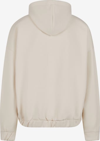 Dropsize Zip-Up Hoodie in Beige