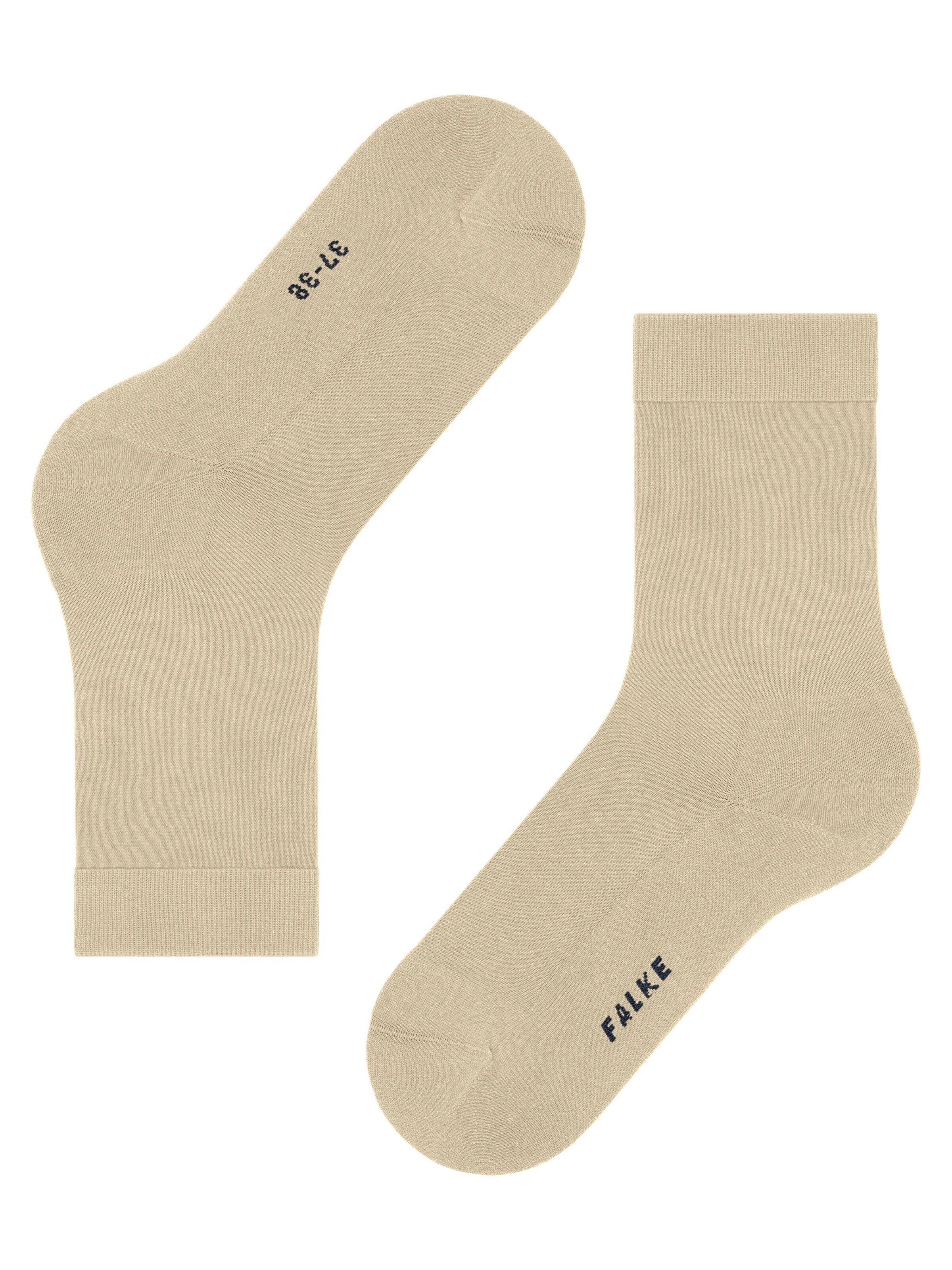 FALKE Socks 'ClimaWool' in Beige