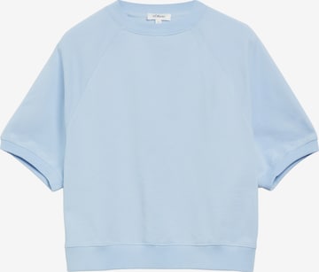 s.Oliver Sweatshirt in Blau: Vorderseite