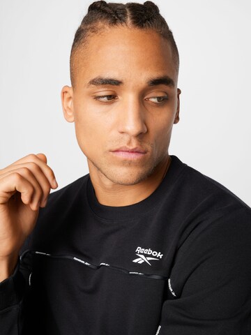 Reebok - Sweatshirt de desporto em preto