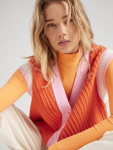 Gilet in maglia di ADIDAS ORIGINALS in arancione