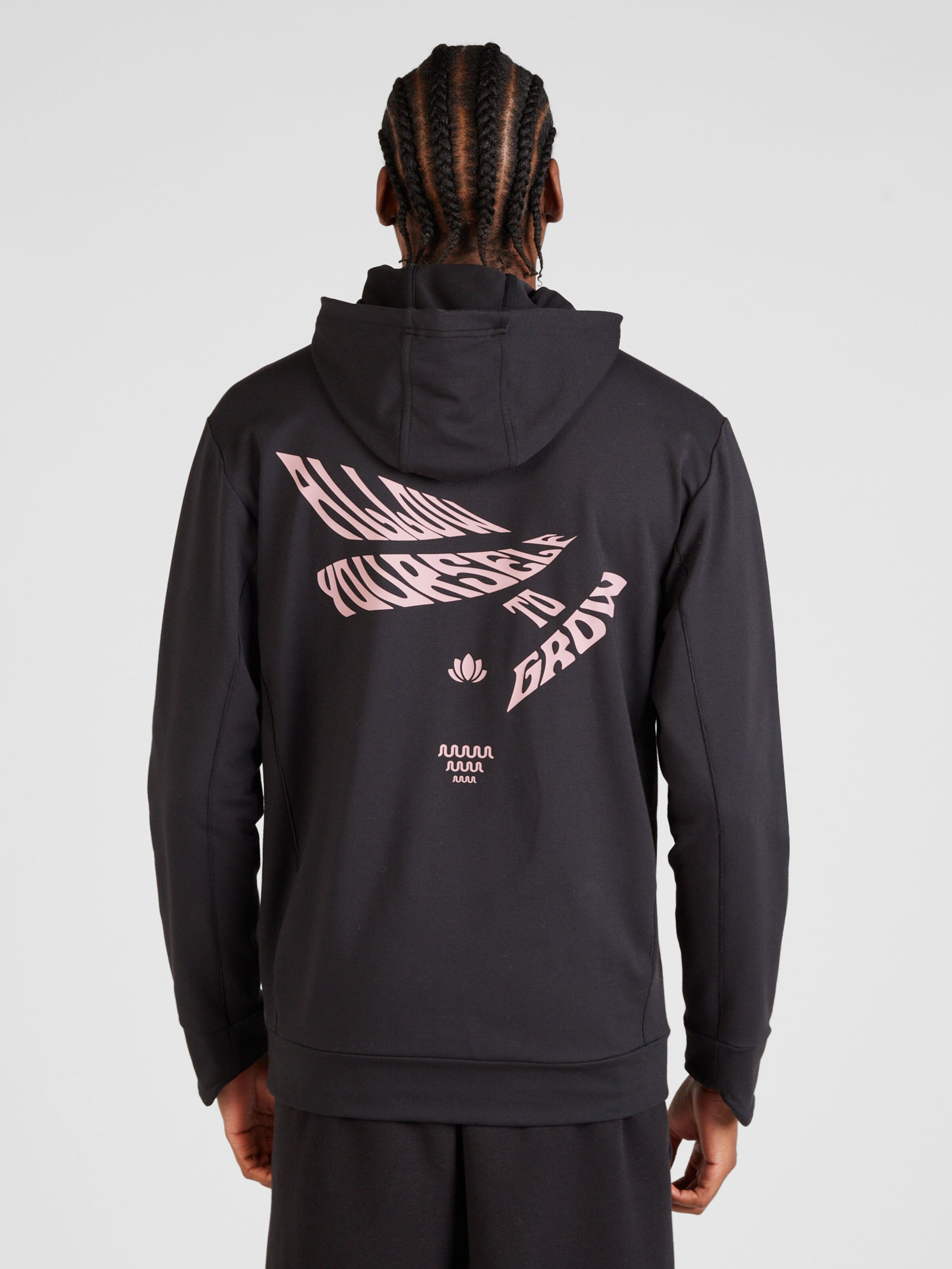 ADIDAS PERFORMANCE Athletic Sweatshirt in Black ABOUT YOU
