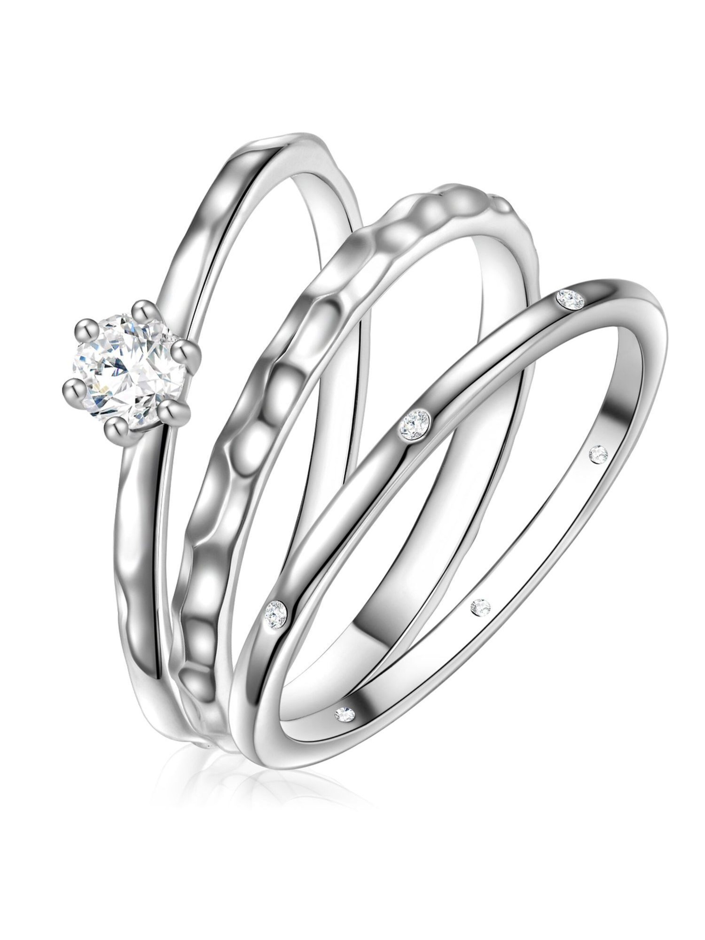 Glanzstücke München - Anillo en plata: frente