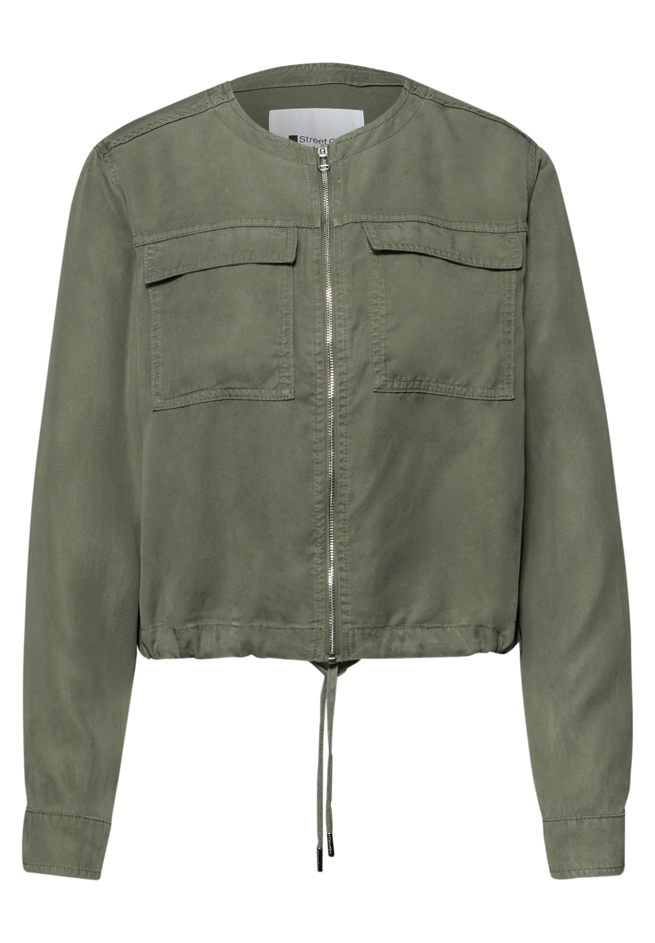 STREET ONE Übergangsjacke in Grün: Vorderseite