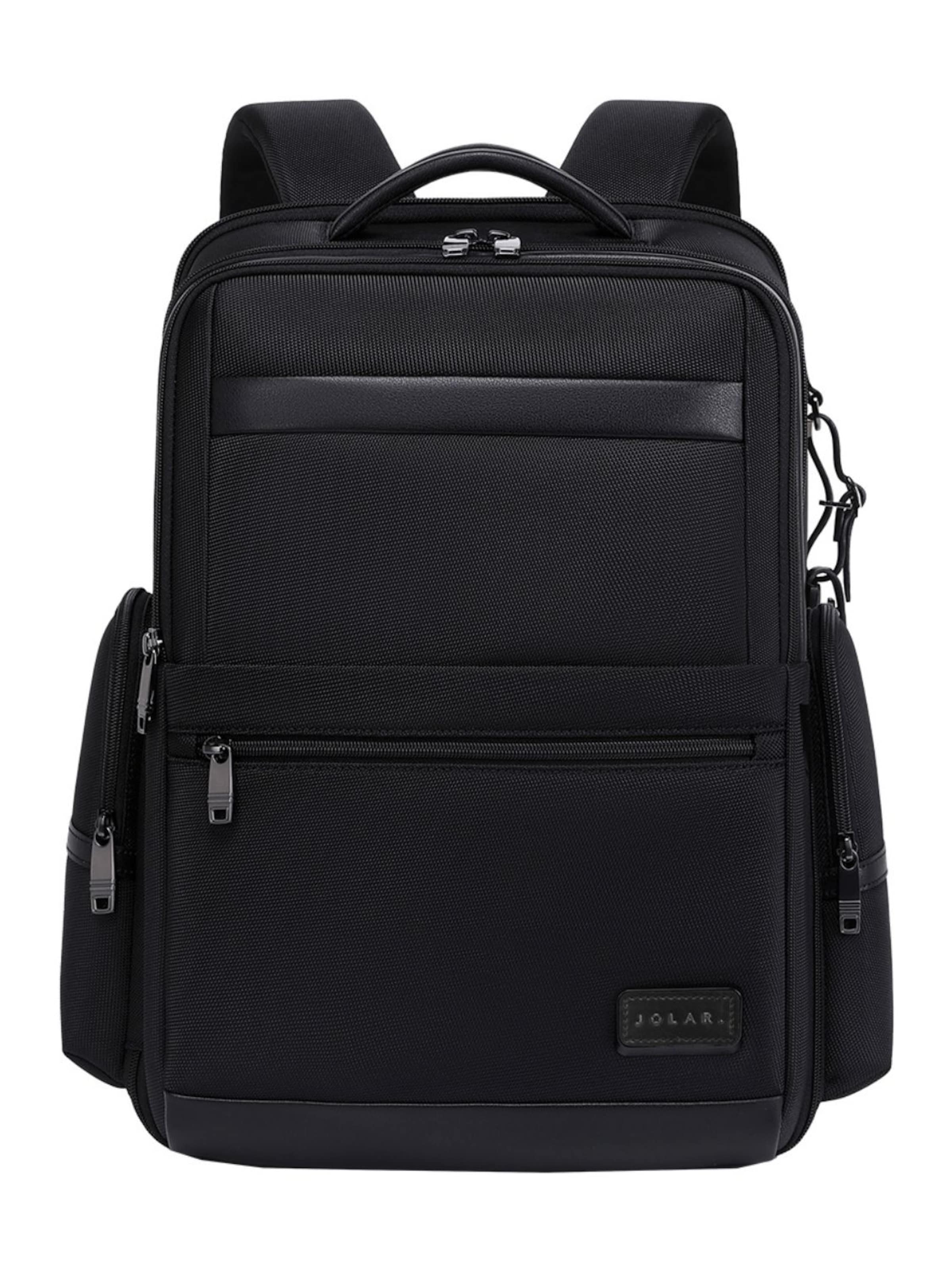 jolar Rucksack‌‌‌‌ in Schwarz: Vorderseite
