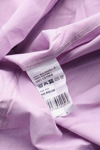 maddison Button Up Shirt in L in Purple