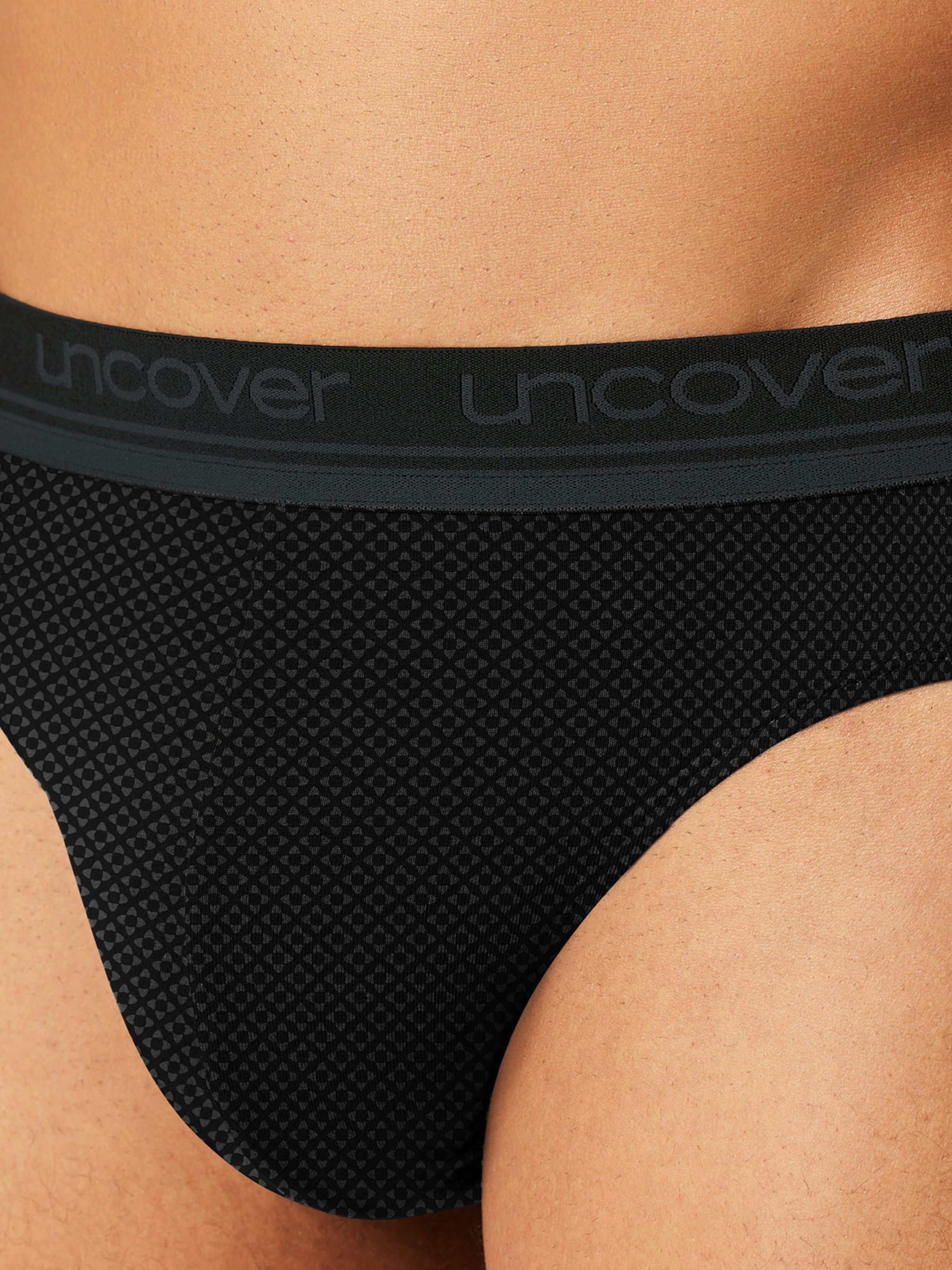 Slip ' Cotton Series ' uncover by SCHIESSER en noir