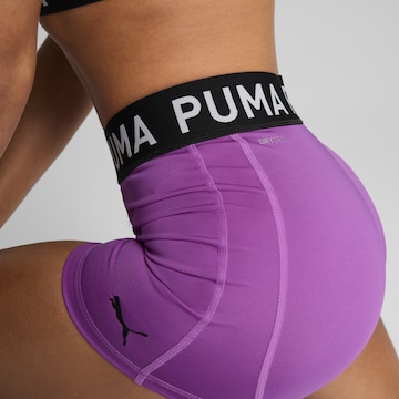 Skinny Pantalon de sport 'Strong 3' PUMA en violet