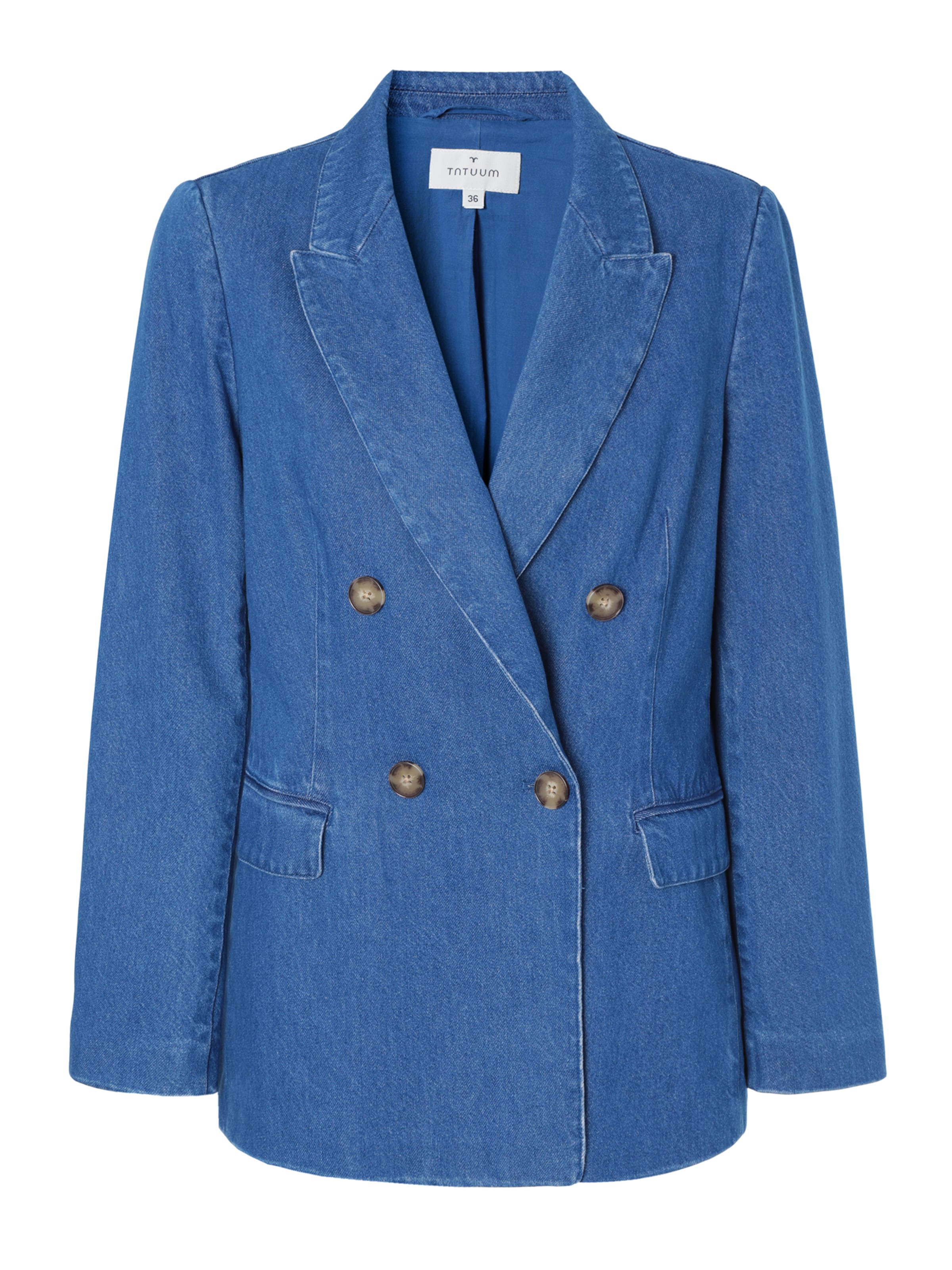 TATUUM Блейзър 'Ada' в синьо: отпред