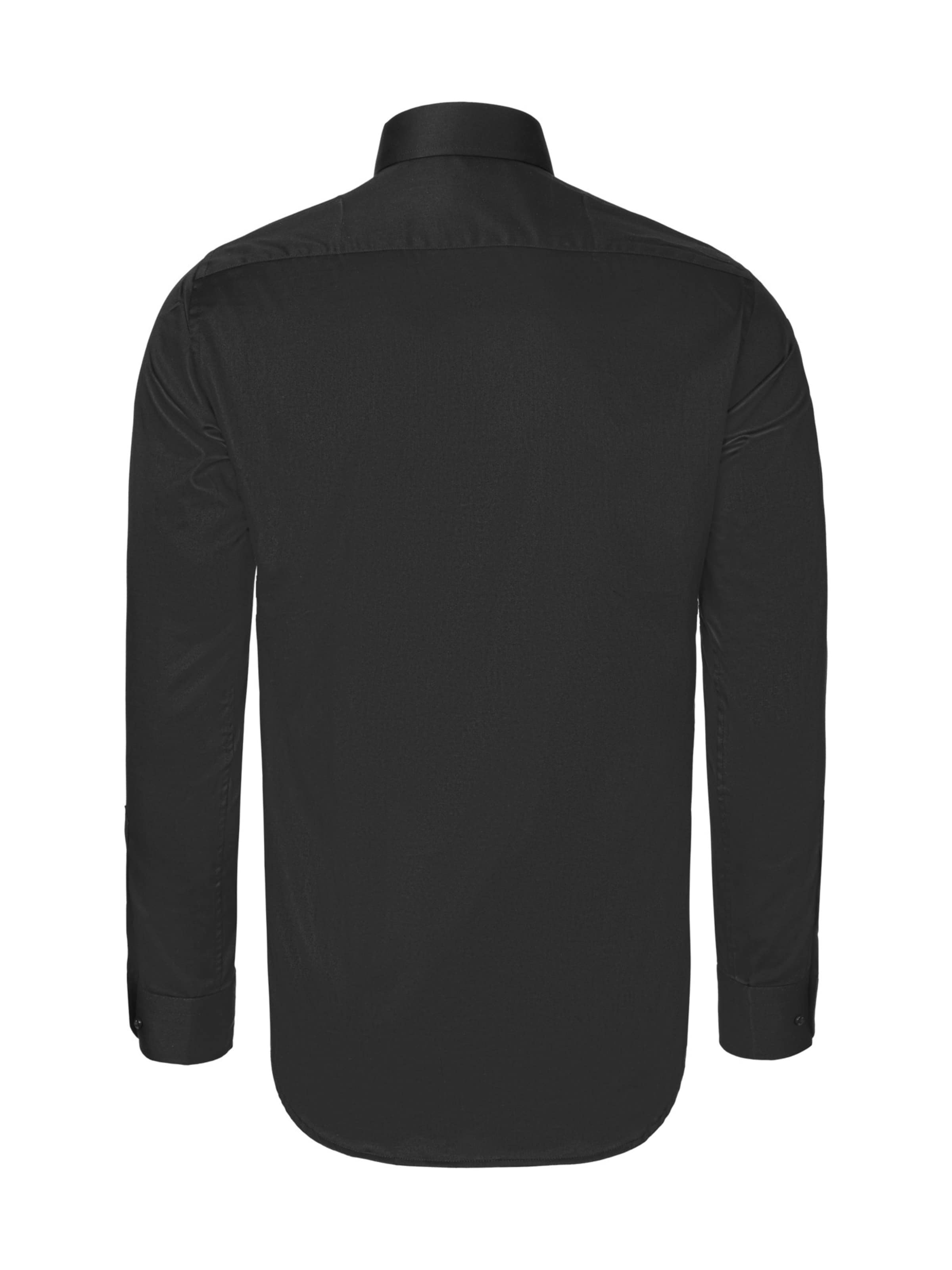 Karl Lagerfeld - Regular Fit Camisa '605041' em preto