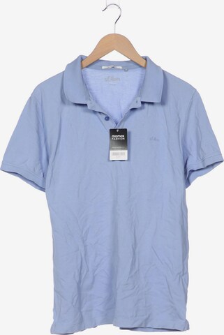 s.Oliver Shirt in XL in Blue: front