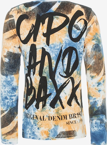 CIPO & BAXX Langarmshirt in Gelb