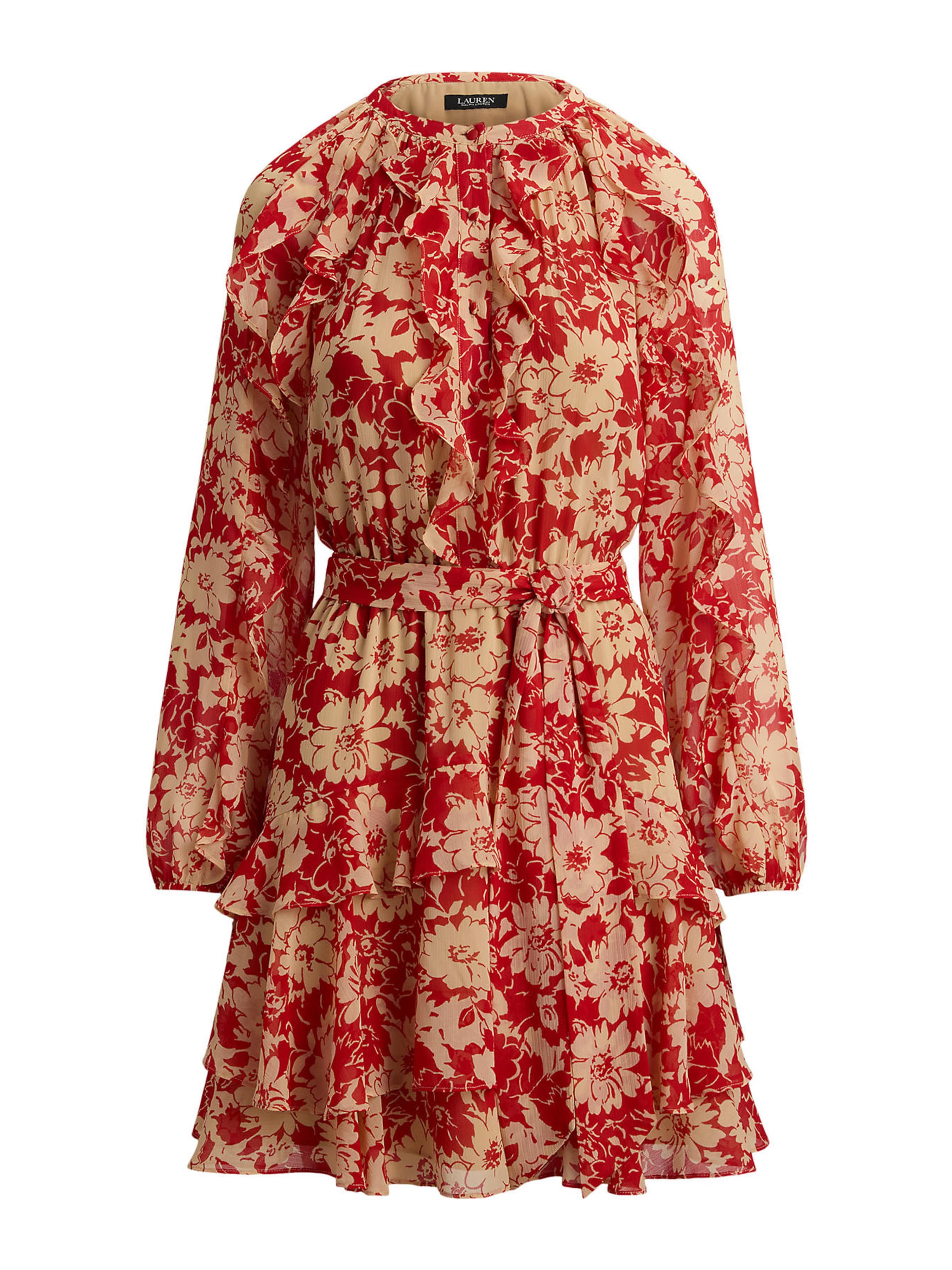 Robe Lauren Ralph Lauren en rouge : devant