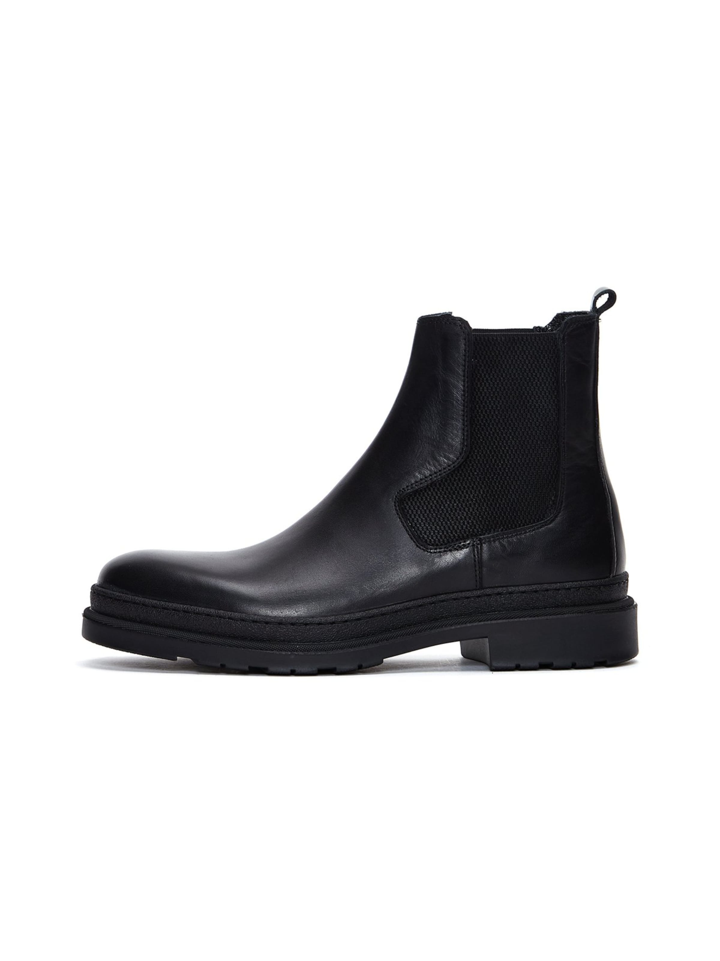 Derimod Chelsea boots in Zwart: voorkant