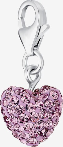 AMOR Pendant 'Herz' in Purple: front