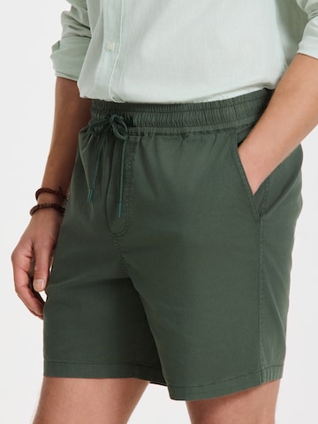 Shiwi Regular Broek 'Josh' in Groen