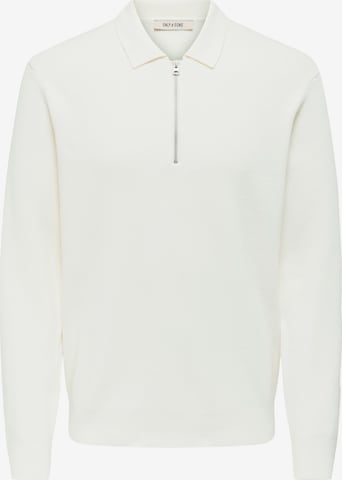 Only & Sons Pullover 'ONSPhil' in Weiß: Vorderseite