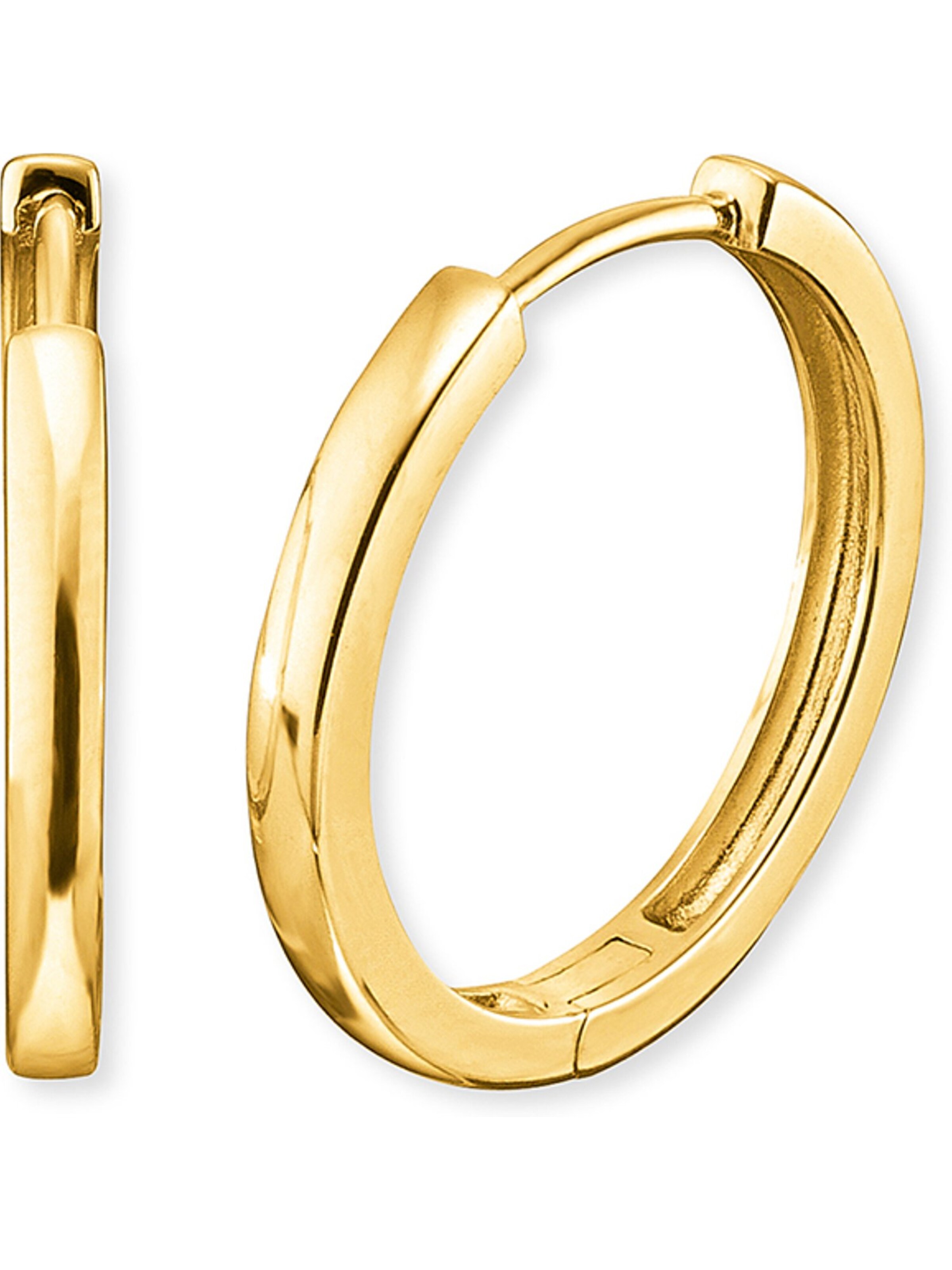 Engelsrufer Ohrringe in Gelb: Vorderseite