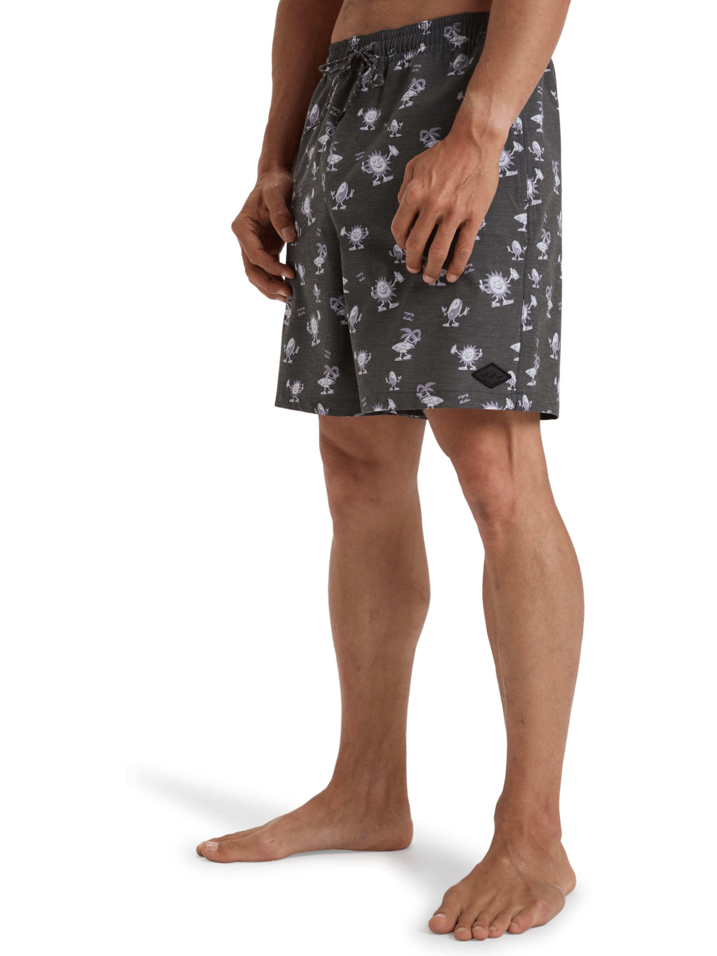 BILLABONG Swimming shorts 'Wasted Times' in Grey