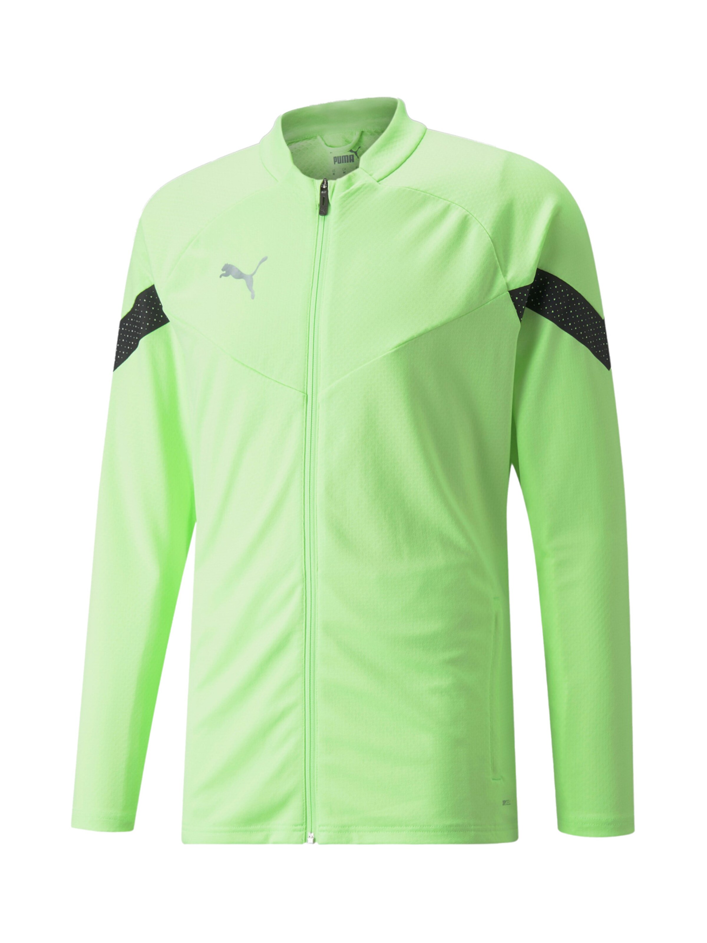 PUMA Trainingsjacke 'TeamFinal' in Grün: Vorderseite