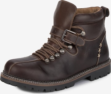 STOCKERPOINT Traditional shoes 'Tiago' in Brown: front
