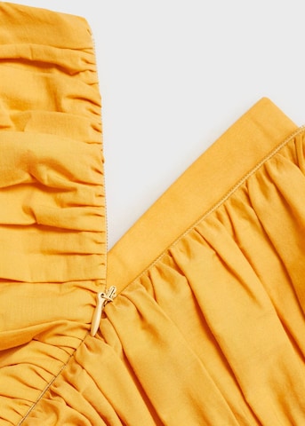 MANGO Top 'Sunny' in Gelb