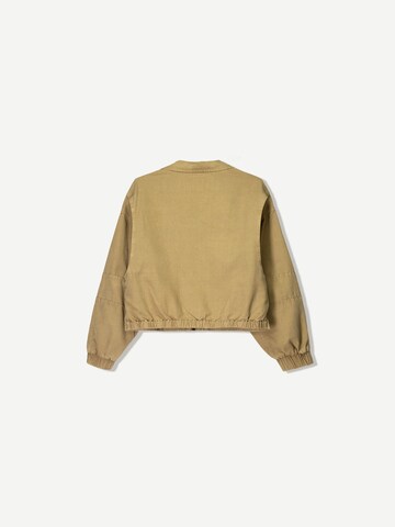 Veste mi-saison Bershka en beige