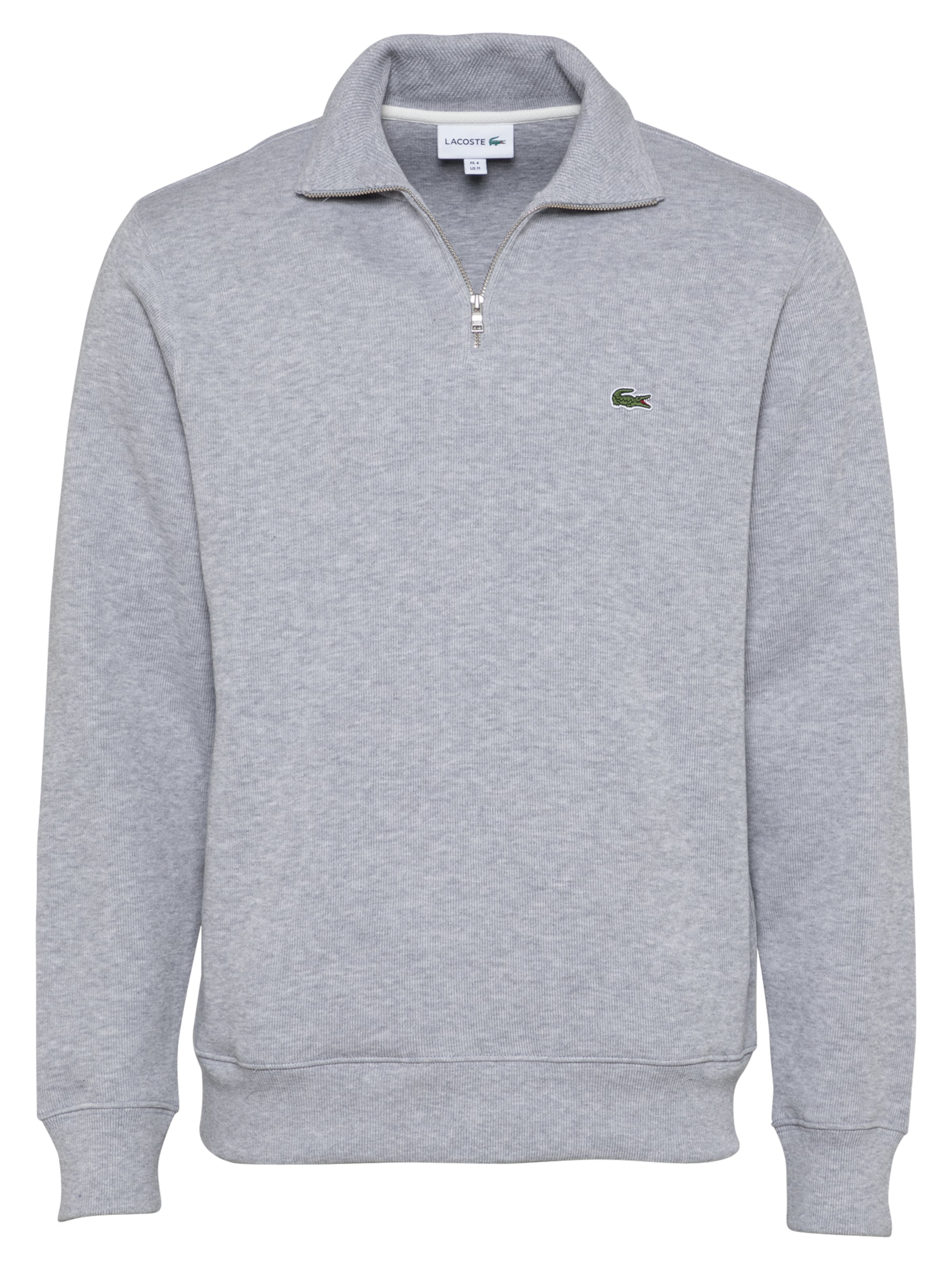 LACOSTE Sweatshirt in Grau: Vorderseite
