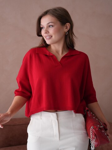 WOMAN VISION Blouse in Rood
