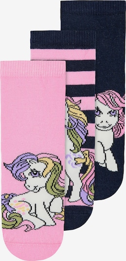 NAME IT Socks in 19-21 in Navy / Yellow / Pink / White, Item view