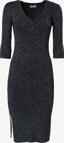 Influencer Kleid in Schwarz: predná strana