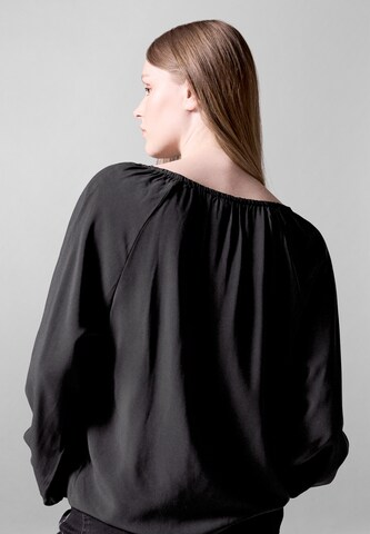 Street One Studio Bluse in Schwarz