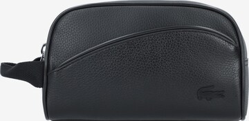 LACOSTE Toiletry Bag 'Angy ' in Black: front