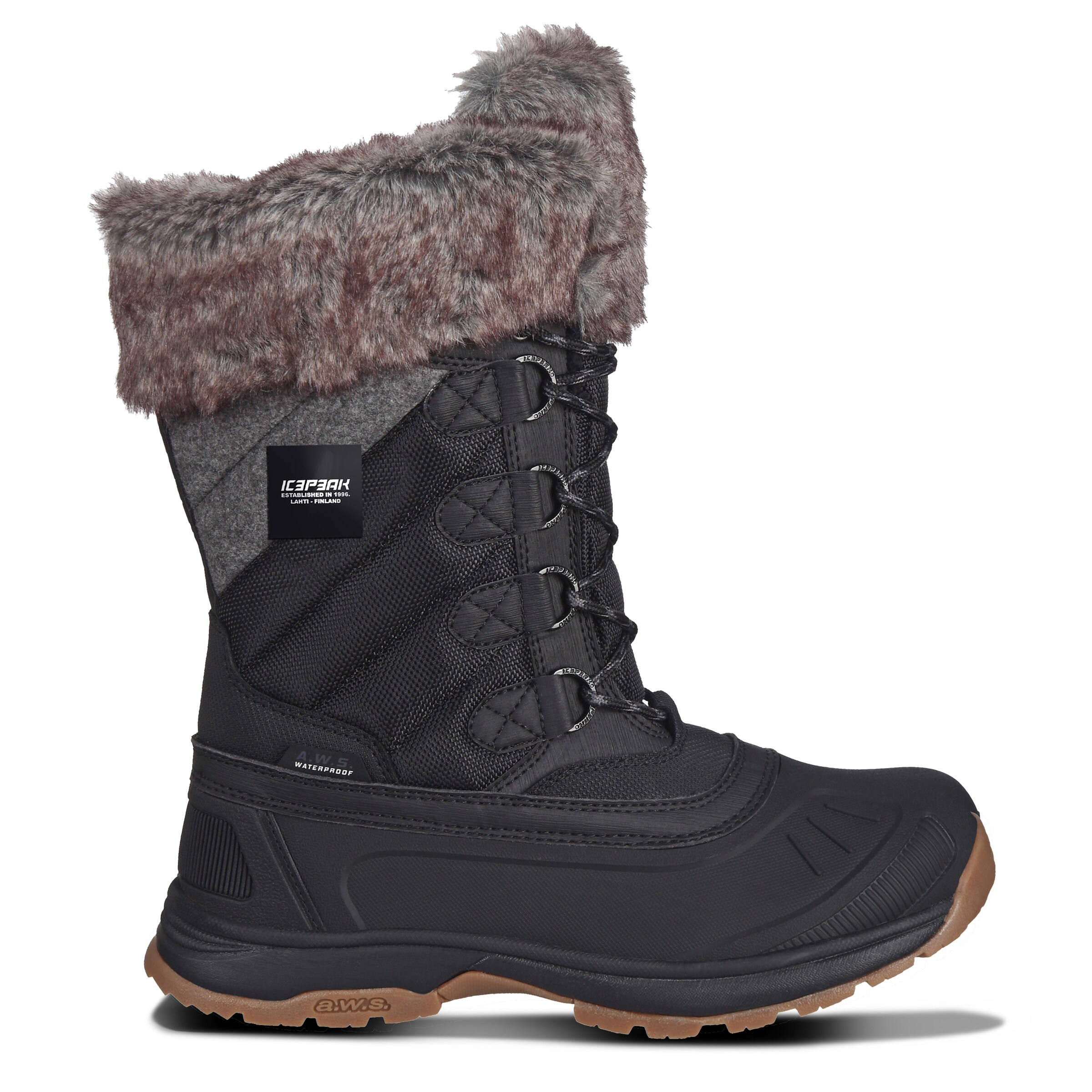 ICEPEAK Boots 'Ansina Ms' in Black