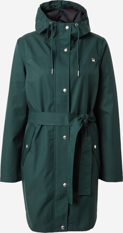 Manteau fonctionnel 'Rainlover' Danefae en vert : devant