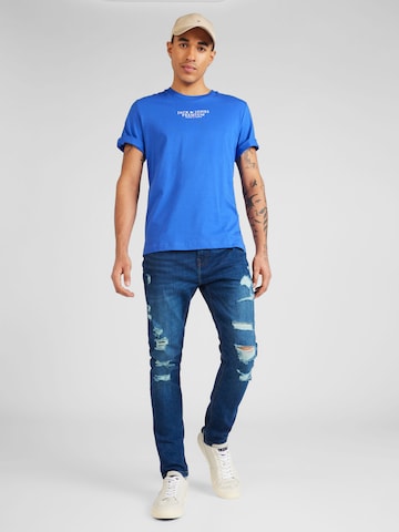 JACK & JONES Shirt 'ARCHIE' in Blue