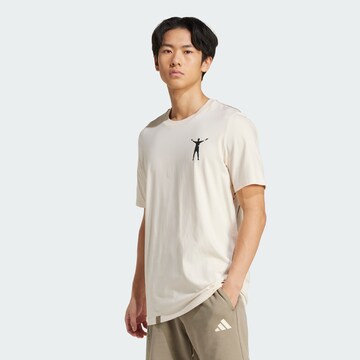 ADIDAS PERFORMANCE Funkční tričko 'Jude Bellingham' – bílá: přední strana