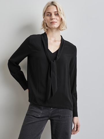 STREET ONE Blouse in Black: front