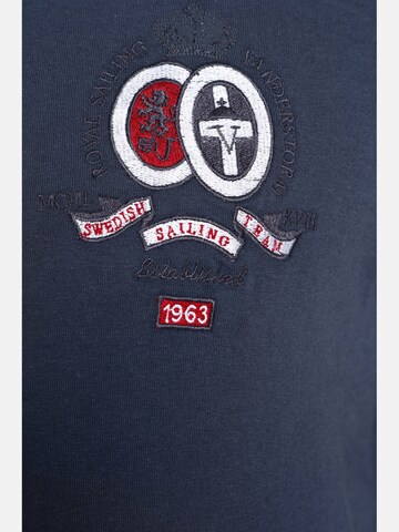 Jan Vanderstorm Sweatshirt 'Fenno' in Blauw
