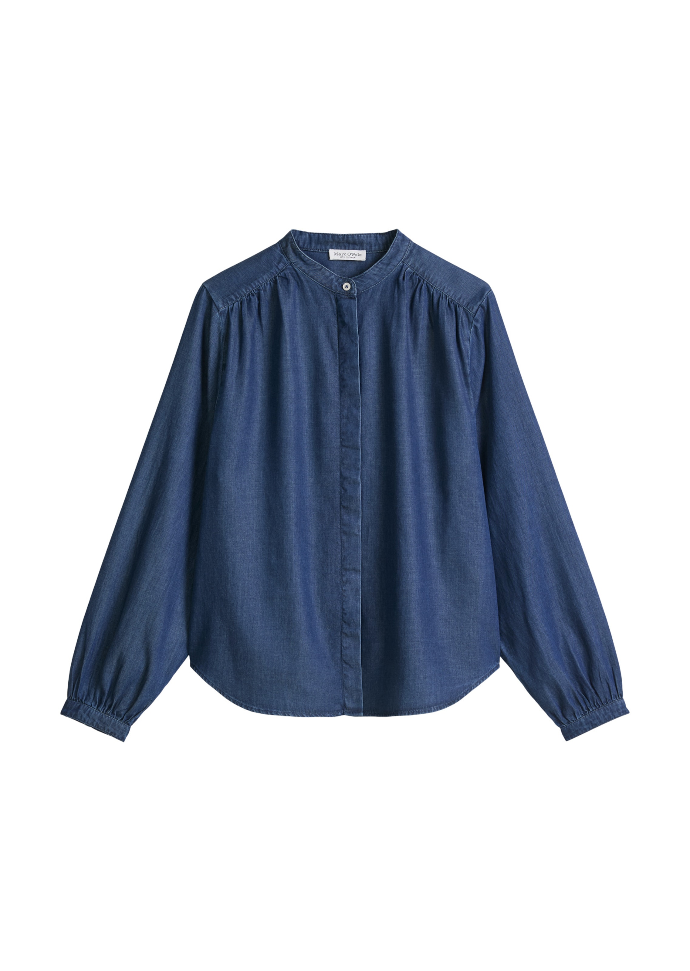 Marc O'Polo Blouse in Blauw: voorkant