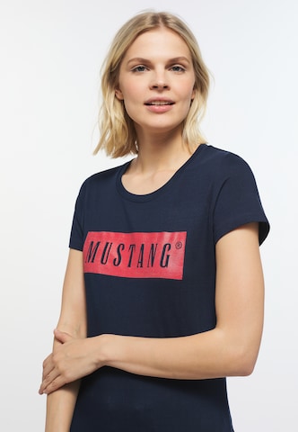 MUSTANG T-Shirt in Blau