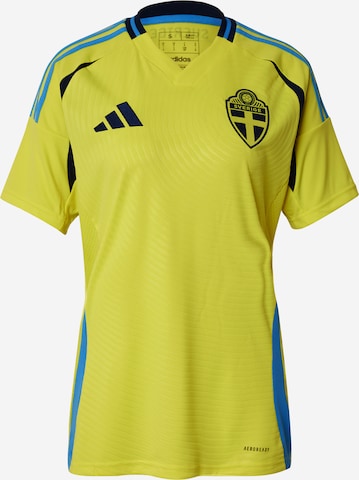 ADIDAS PERFORMANCE - Camiseta de fútbol 'Sweden 24' en amarillo: frente