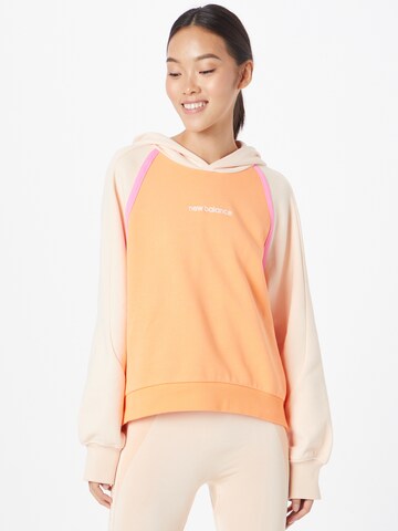 new balance Sweatshirt in Orange: front