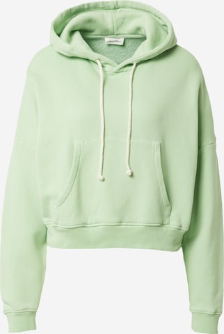 AMERICAN VINTAGE Sweatshirt 'Uticity' i grøn: forside