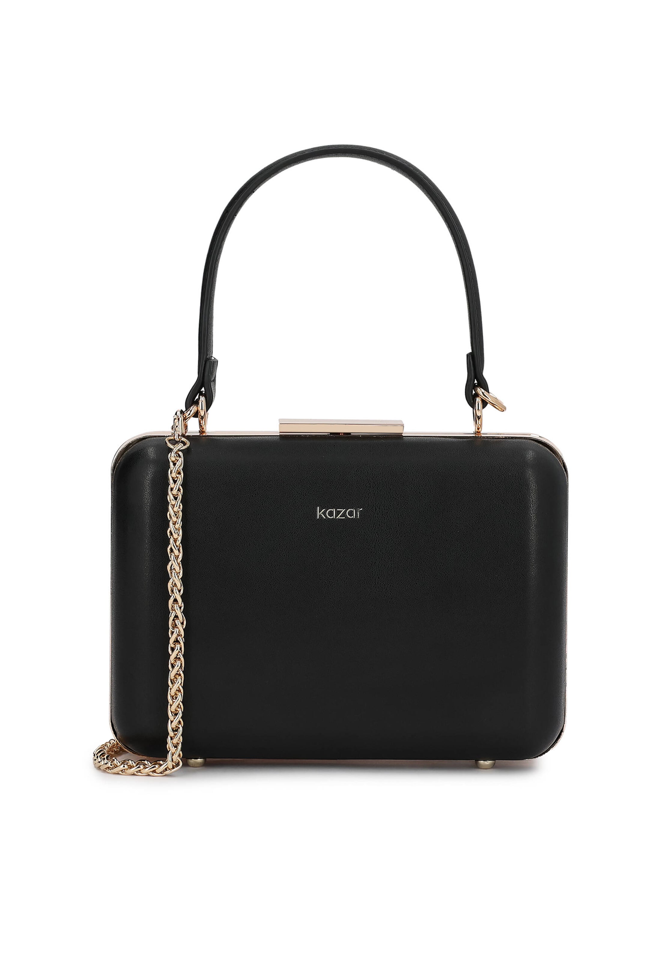 Pochette Kazar en noir : devant