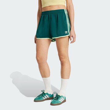 Loosefit Pantalon 'Adicolor' ADIDAS ORIGINALS en vert : devant