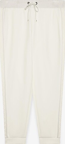 Fiorella Rubino Broek in Wit: voorkant